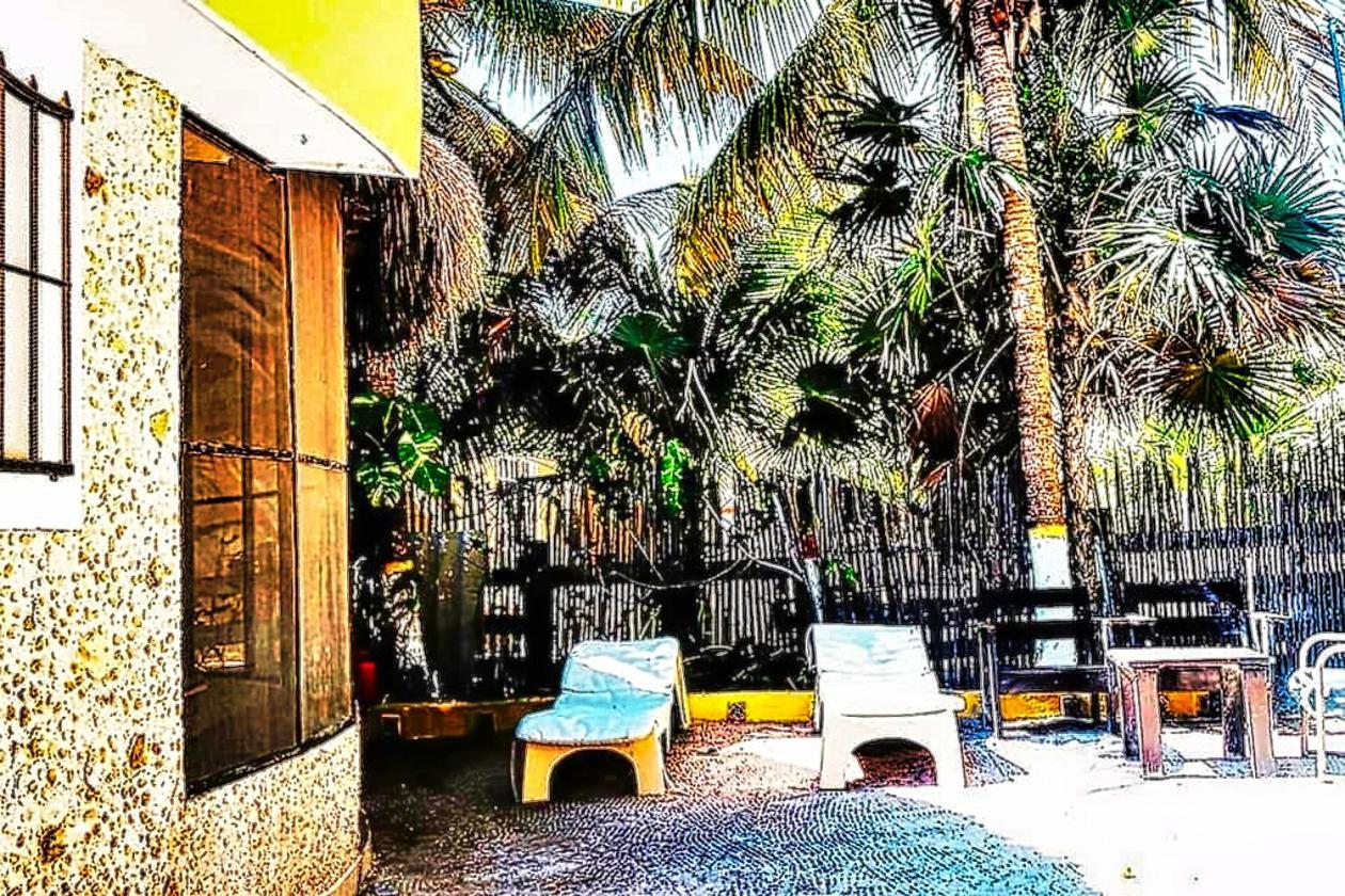 Antigua Lodge, 70 M From Sandy Beach El Cuyo Eksteriør billede